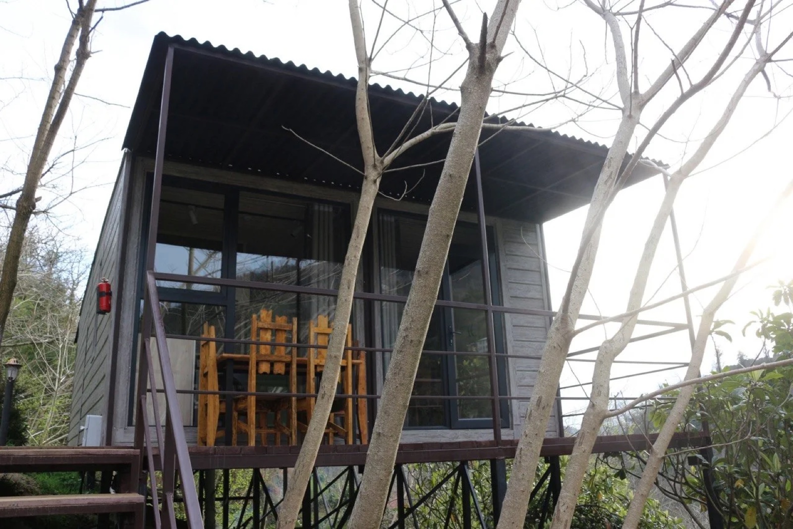 Terrace and outdoor utility